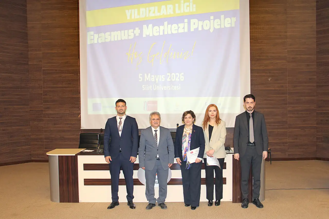 Siirt Üniversitesi'nde AB Projeleri Bilgilendirme Toplantısı Düzenlendi