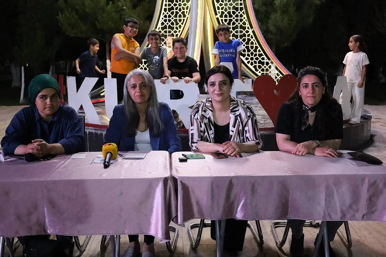 DBP Eş Genel Başkanı Uçar, Kurtalan'da Halkla Buluştu