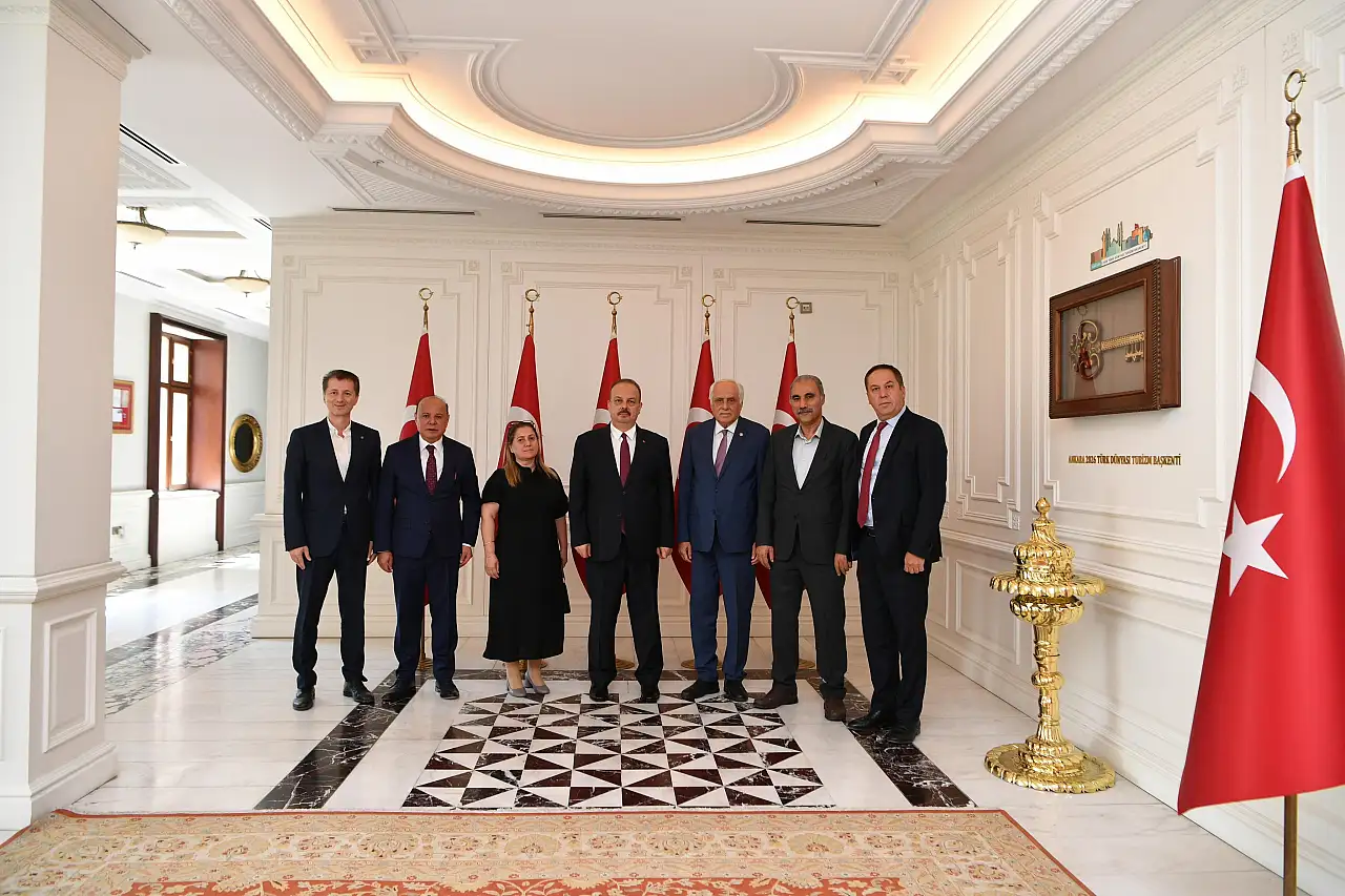 Siirt Heyetinden Ankara Valisi Yakup Canbolat'a Ziyaret