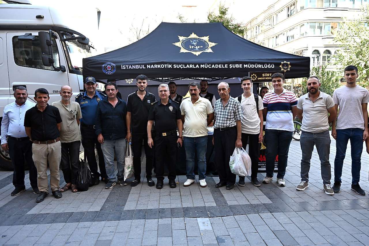 Siirt İl Emniyet Müdürü Mehmet Özdemir'den Uyuşturucuyla Mücadele Mesajı