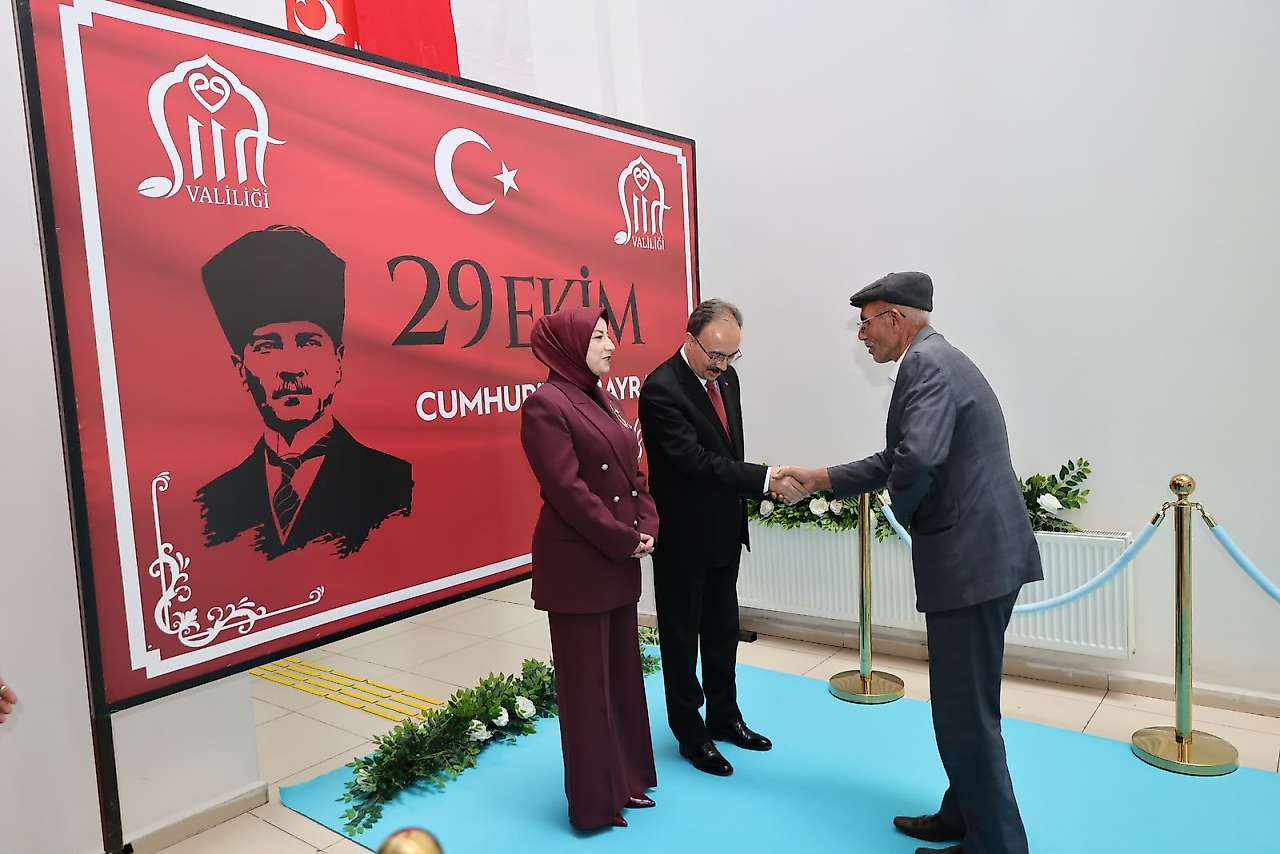 Siirt'te Cumhuriyet Bayramı resepsiyonu düzenlendi
