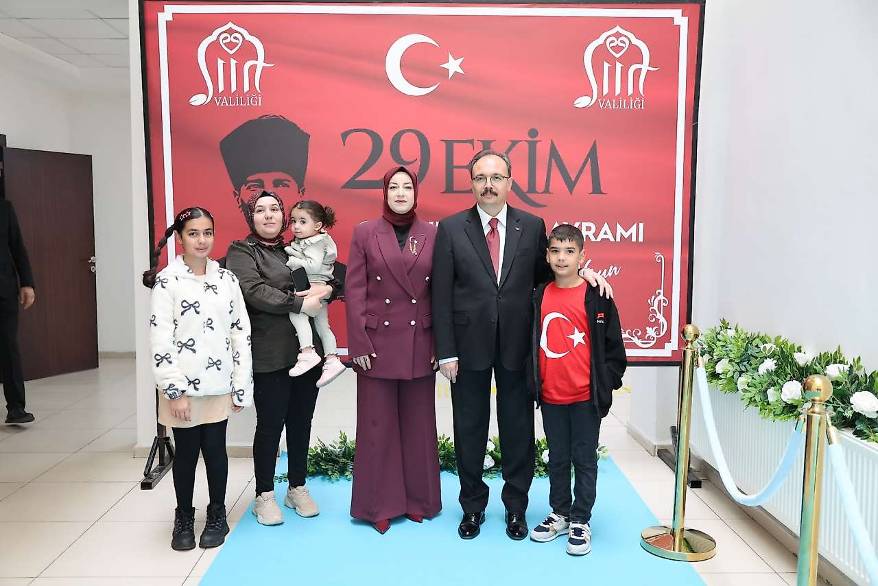 Siirt'te Cumhuriyet Bayramı resepsiyonu düzenlendi