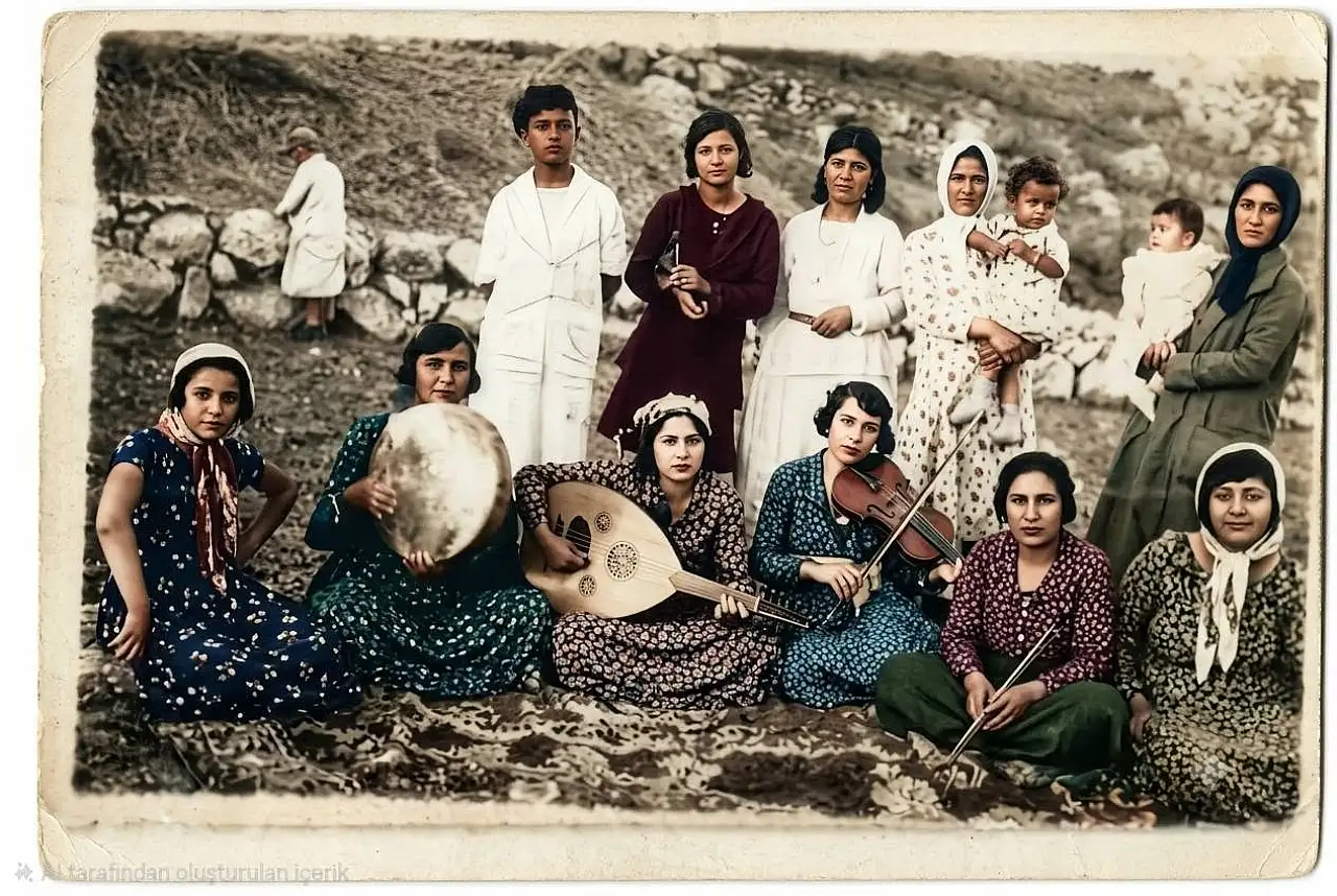 1931 Yılına Ait Siirt Garzanlı Kadınların Fotoğrafı Ortaya Çıktı