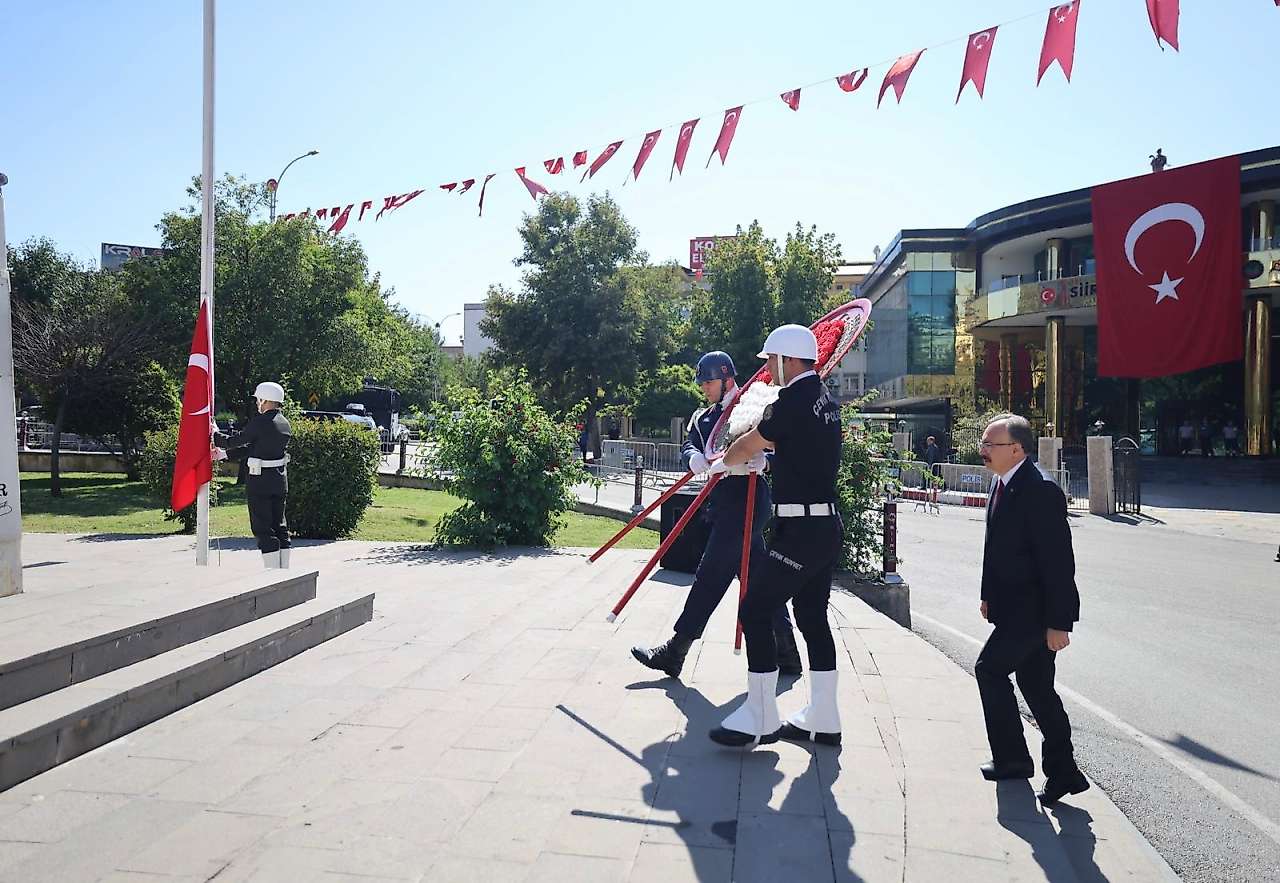 Siirt'in Şeref Günü Atatürk'ün Kente Gelişinin 110. Yılında Törenlerle Kutlandı