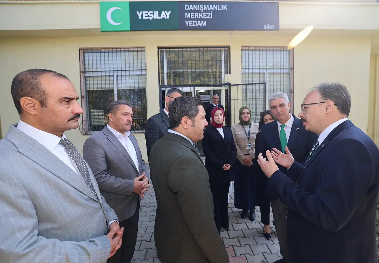 Siirt Valisi Kızılkaya, YEDAM Çalışmalarını Yerinde İnceledi: Bağımlılıkla Mücadeleye Çağrı