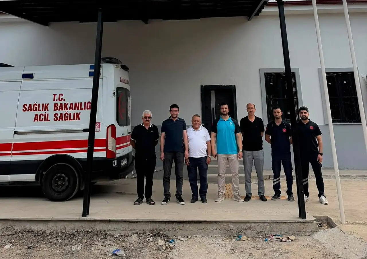 Siirt Sağlık Yöneticilerinden Eruh'taki 112 Acil Sağlık İstasyonlarına Ziyaret