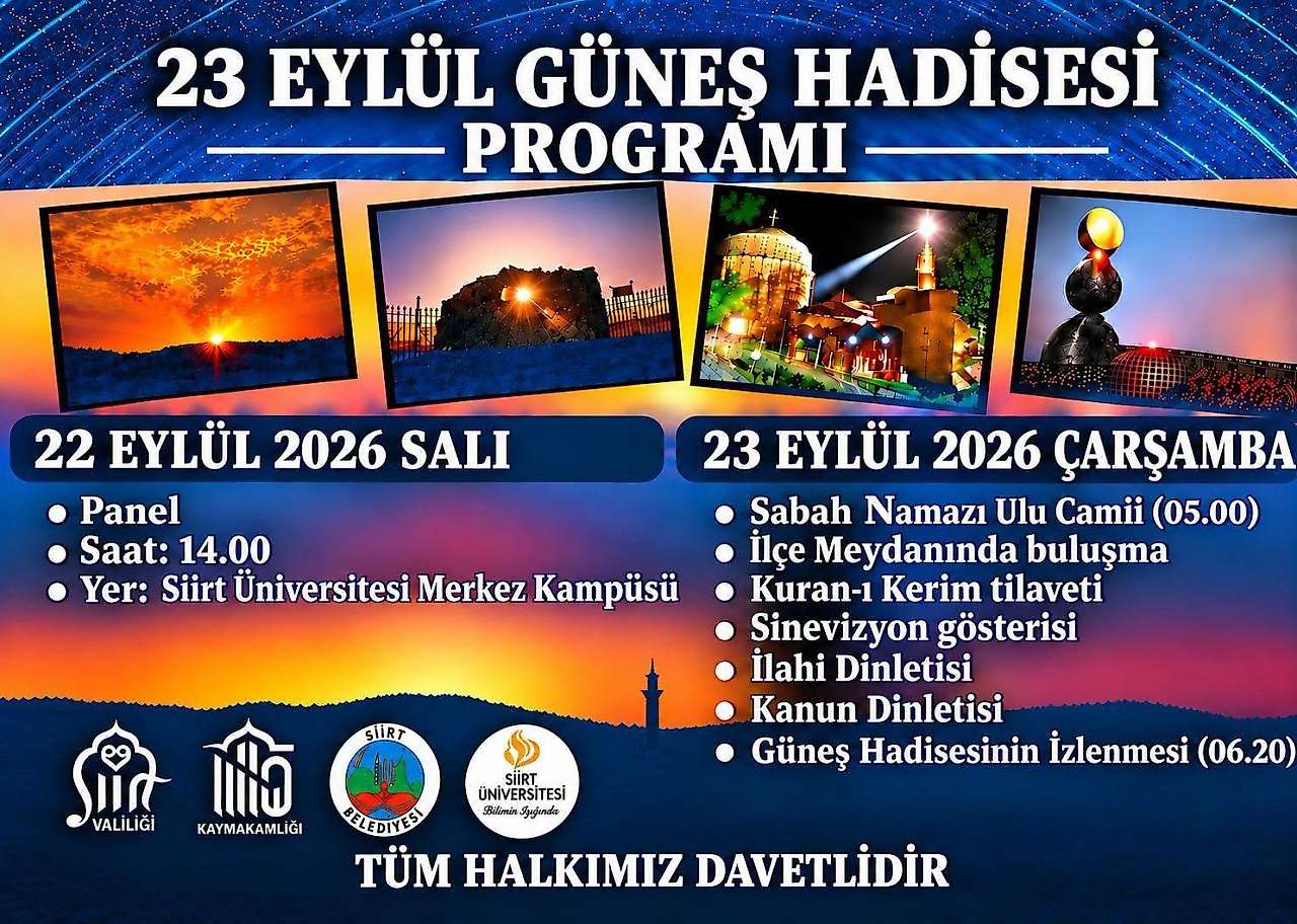 Siirt Tillo'da Üç Asırlık Işık Hadisesi 23 Eylül'de İzlenecek
