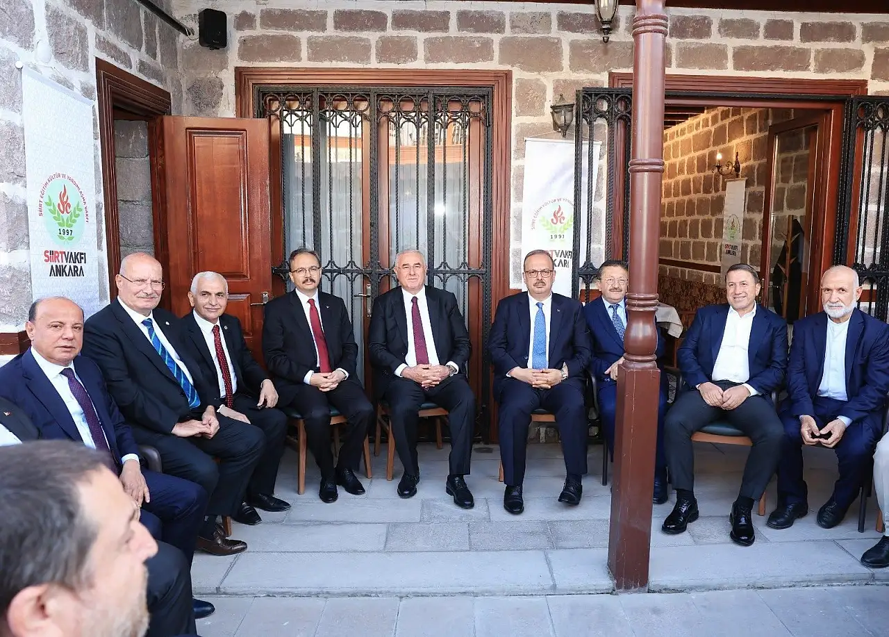 Cumhurbaşkanı Yardımcısı Cevdet Yılmaz, Siirt Vakfı'nın Ankara'daki Programına Katıldı