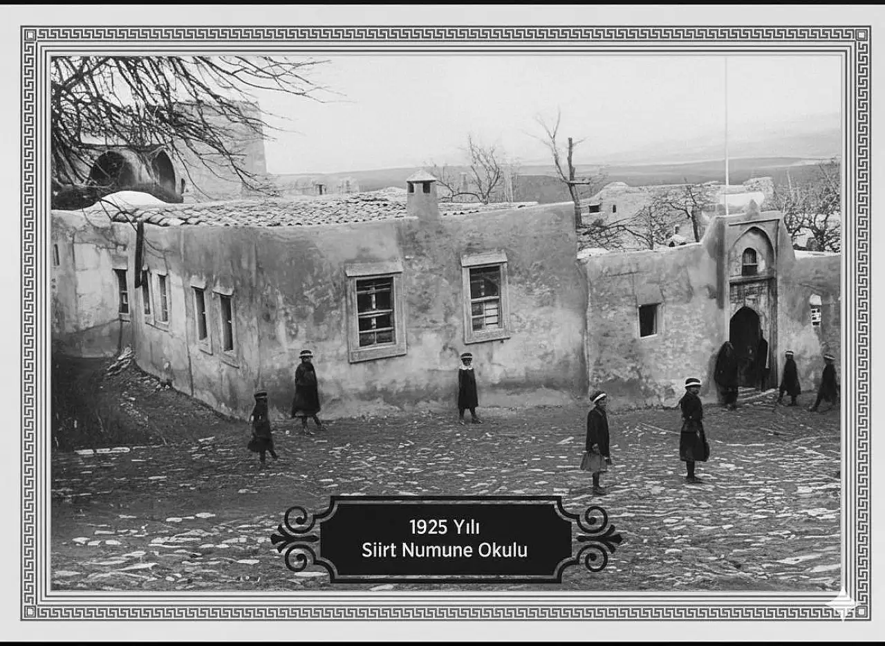 Bir asır öncesinin Siirt okulları nostalji fotoğraflarıyla yeniden gündemde