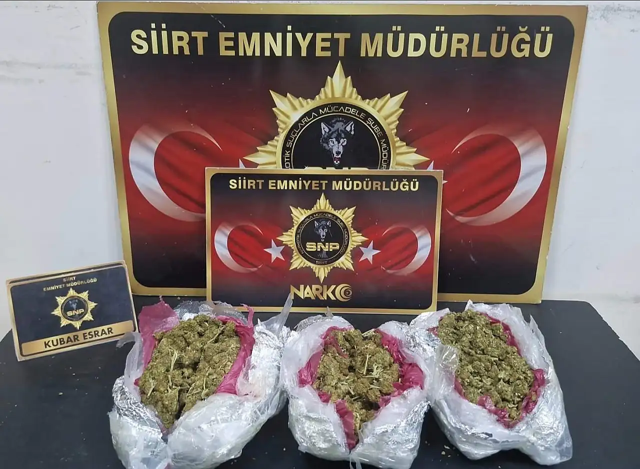 Siirt'te Uyuşturucu ve Yasa Dışı Bahis Operasyonları: 16 Gözaltı, 4 Tutuklama