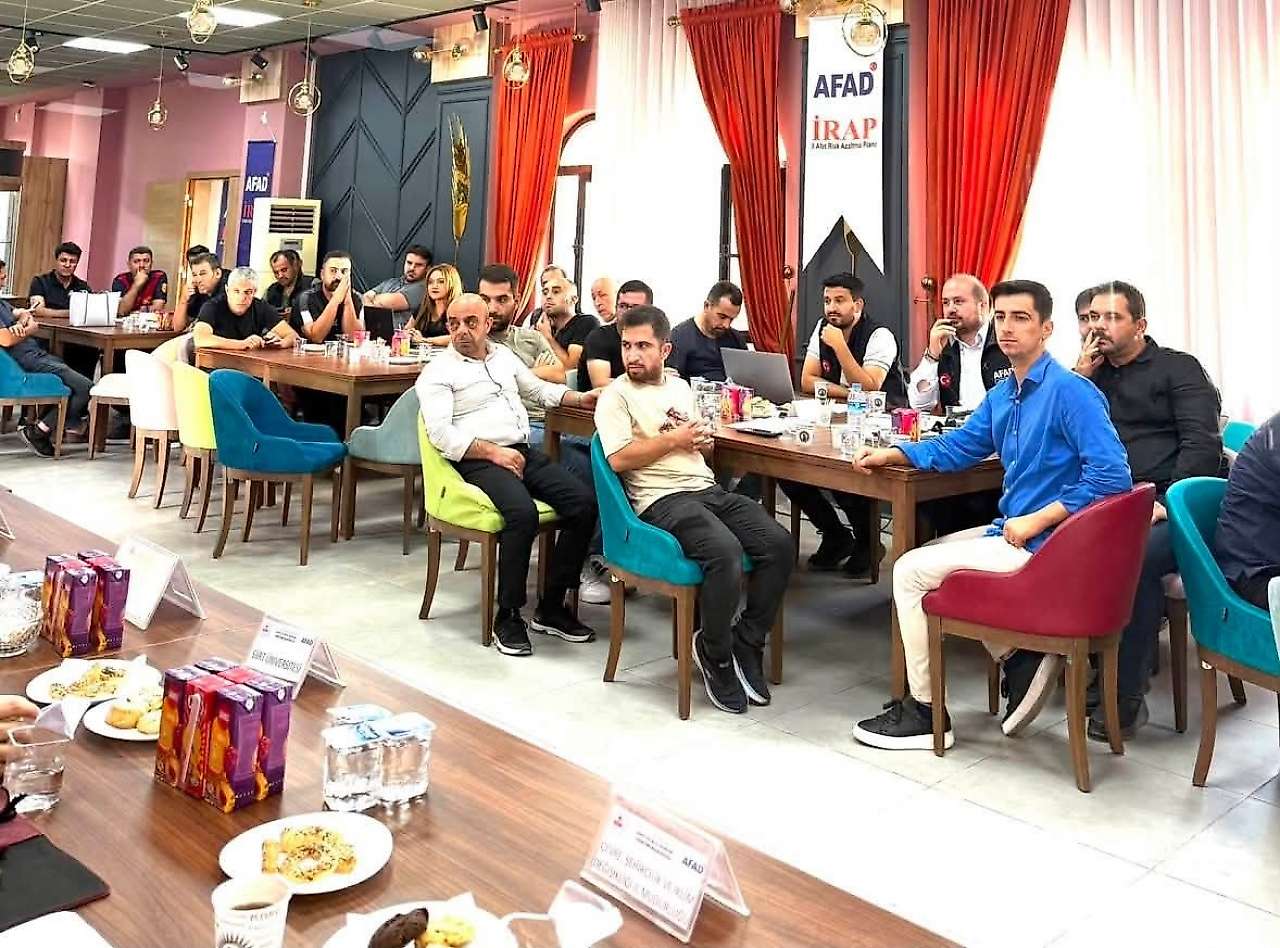 Siirt'in Afet Riskleri Masaya Yatırıldı