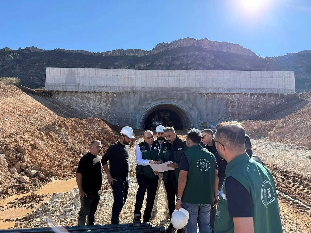 Siirt'te Yığınlı Tüneli'nde Çalışmalar Devam Ediyor!