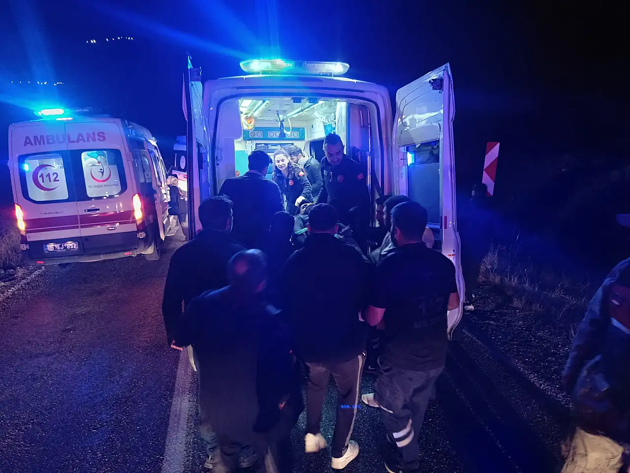 Siirt'te Maden İşçilerini Taşıyan Servis Devrildi: 11 Yaralı