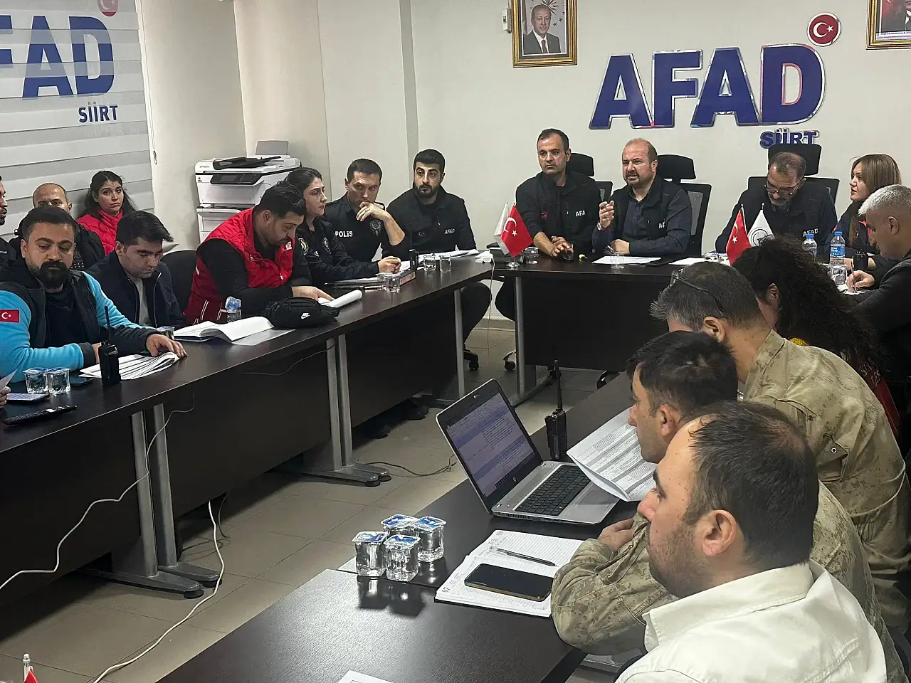 Siirt'te 14 kurumun katıldığı en kapsamlı afet tatbikatı yapıldı