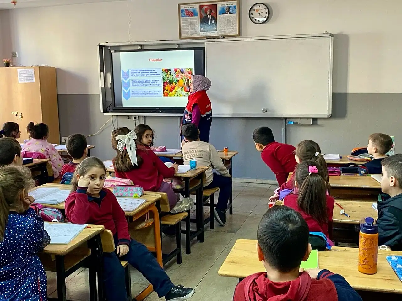 Siirt'te okullarda gıda güvenliği eğitimleri sürüyor