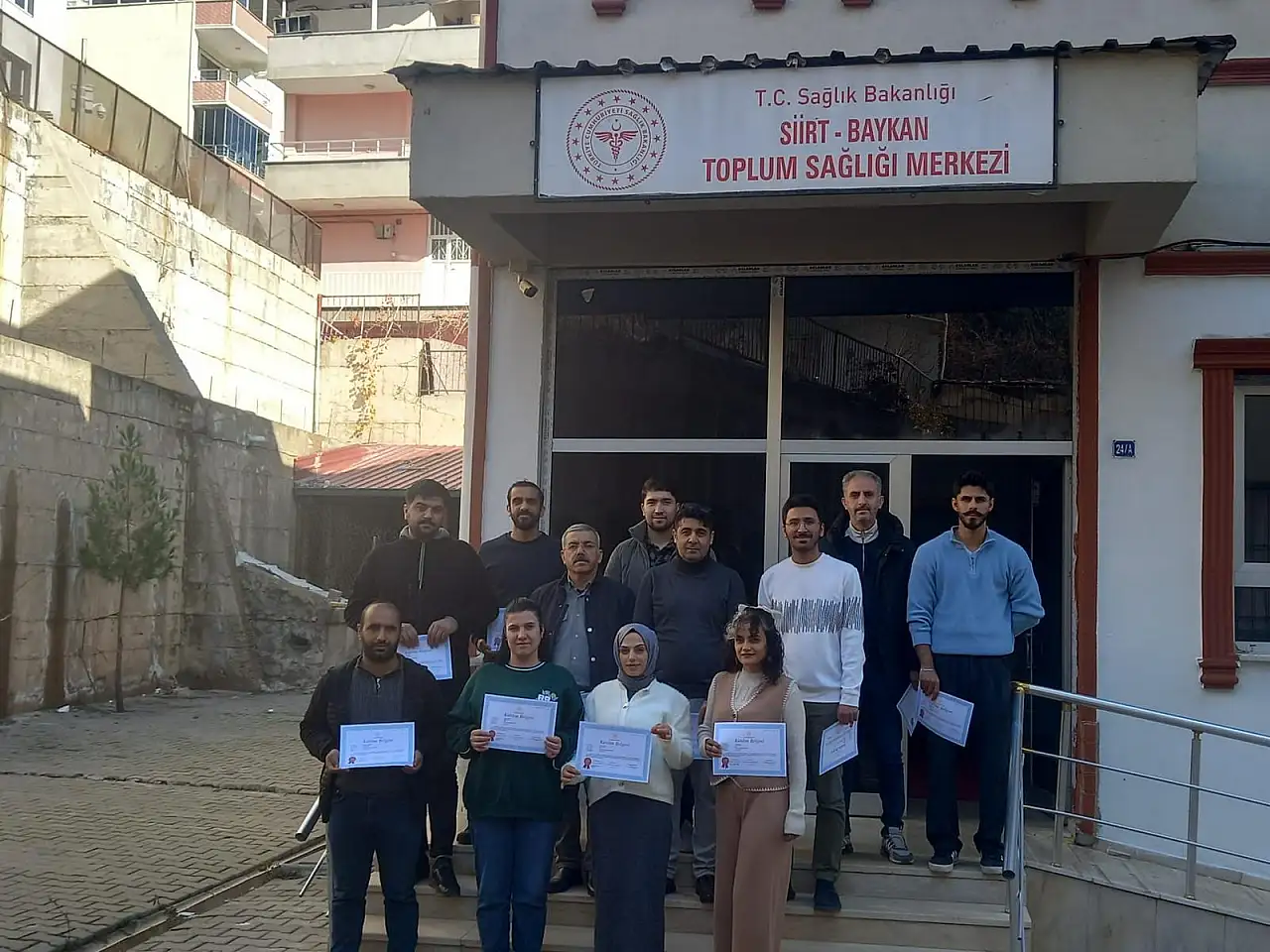 Siirt Baykan'da iş sağlığı ve güvenliği eğitimleri tamamlandı