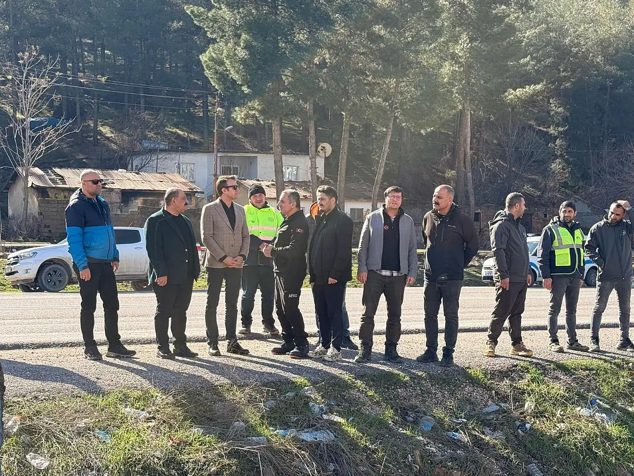 Siirt'in Baykan ilçesinde dere yatakları sel riskine karşı incelendi