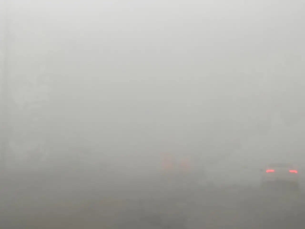 Siirt'te sis etkili oldu, görüş mesafesi 20 metreye kadar düştü