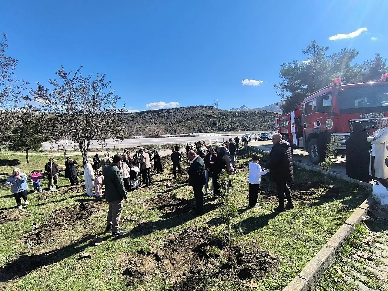 Siirt Baykan'da 8 Mart'a Özel Ağaç Dikim Etkinliği