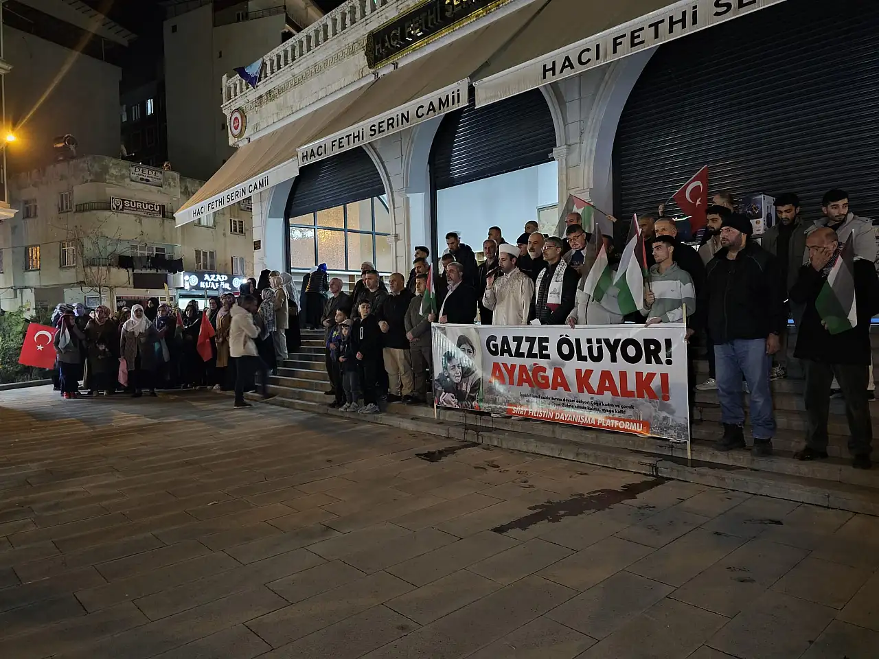 Siirt'te 'Mescid-i Aksa'ya Sahip Çık' Çağrısı: Filistin İçin Tepki Mesajı