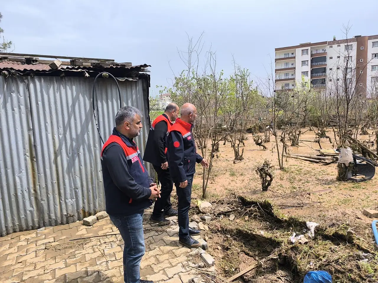 Siirt'te Yoğun Yağış Tarımı Vurdu: Hasar Tespit Çalışmaları Yapıldı