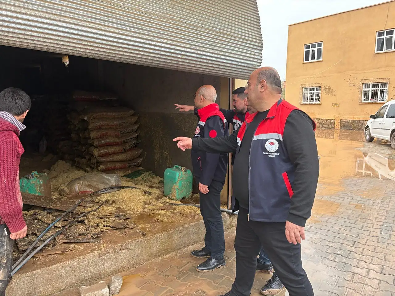 Siirt'te Yoğun Yağış Tarımı Vurdu: Hasar Tespit Çalışmaları Yapıldı