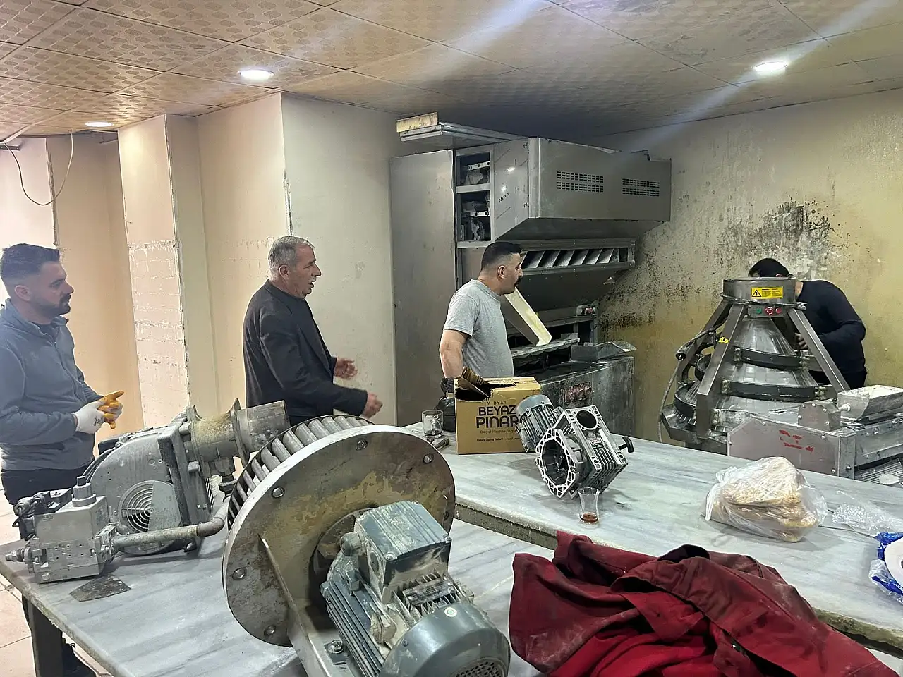 Siirt Kurtalan'da Halk Ekmek Tesisleri Yeni Yerinde Faaliyete Başladı