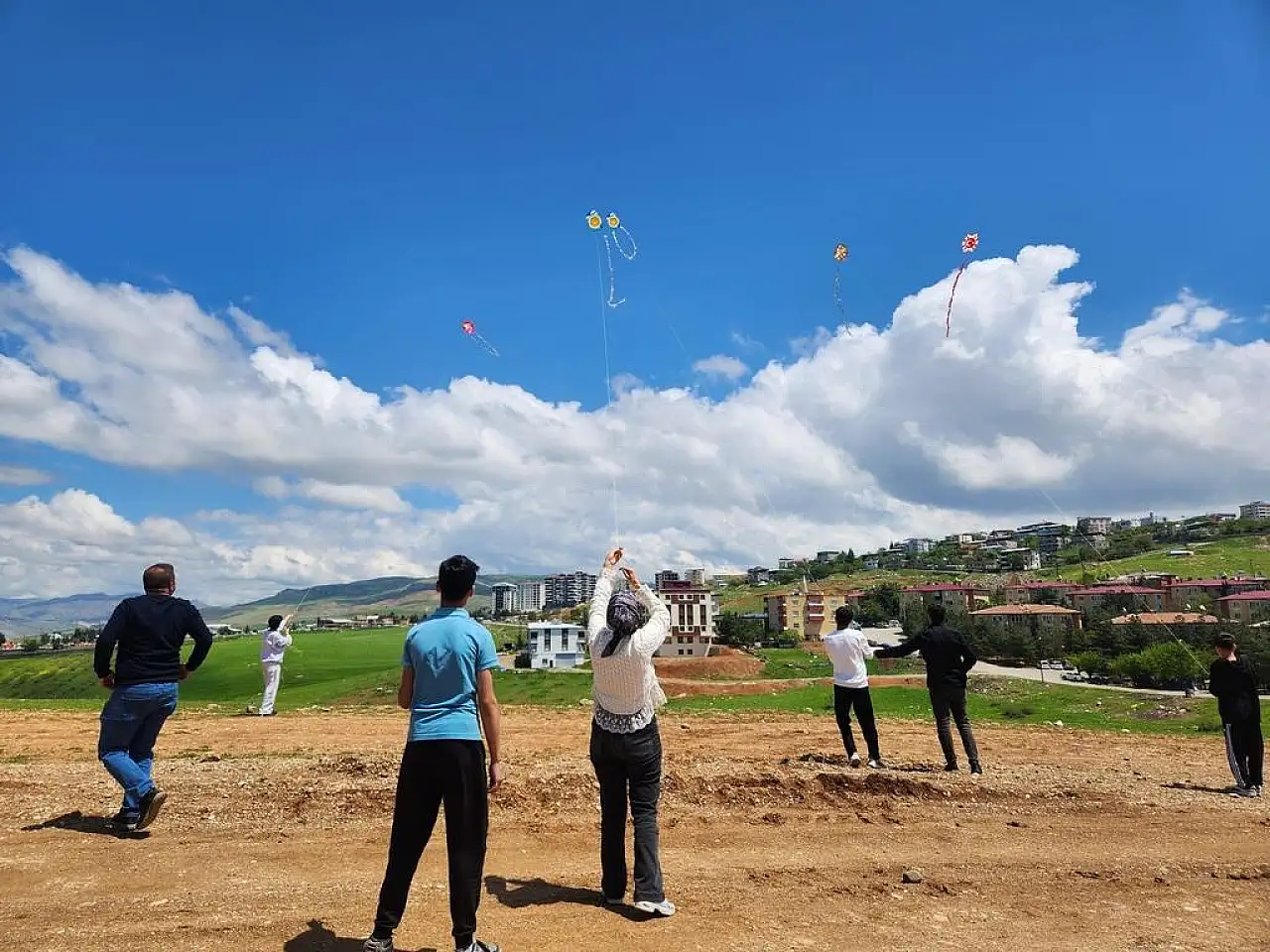 Siirt'te Koruma Altındaki Çocuklar İçin Uçurtma Etkinliği Düzenlendi