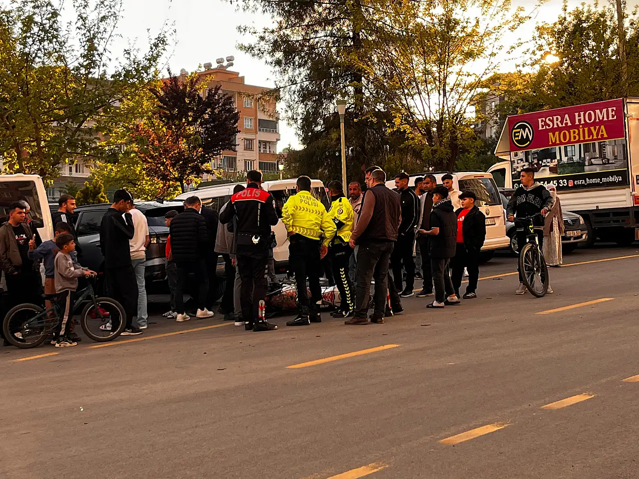 Siirt'te Transit ile Motosiklet Çarpıştı: 1 Yaralı