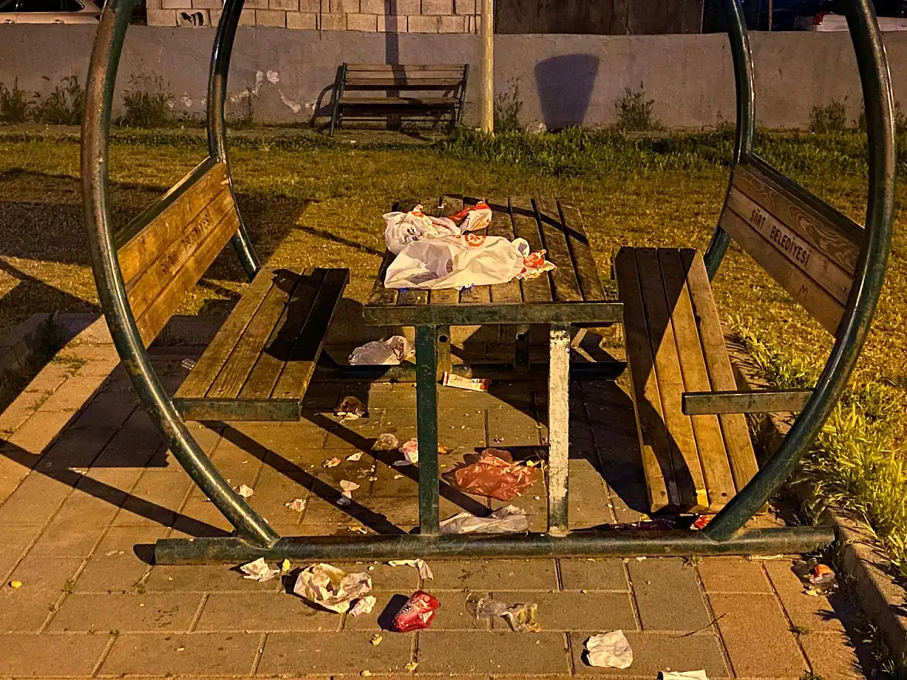 Siirt'te Parkı Çöplüğe Çevirdiler, Kamelyayı Kırdılar: Vatandaşlardan Sert Tepki