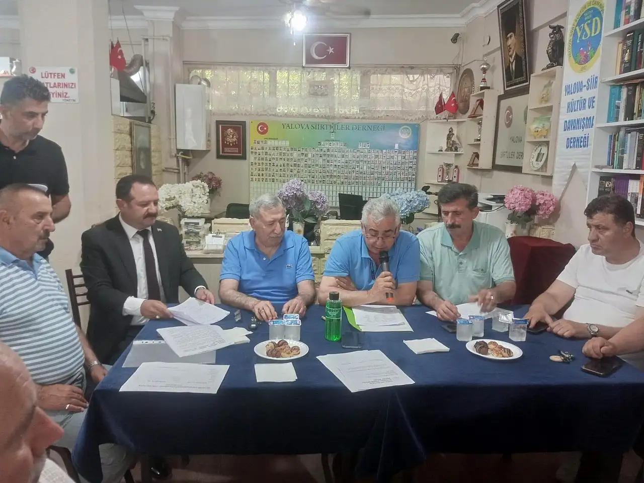 Yalova Siirtliler Derneği'nde Vedat Babaoğlu Güven Tazeledi
