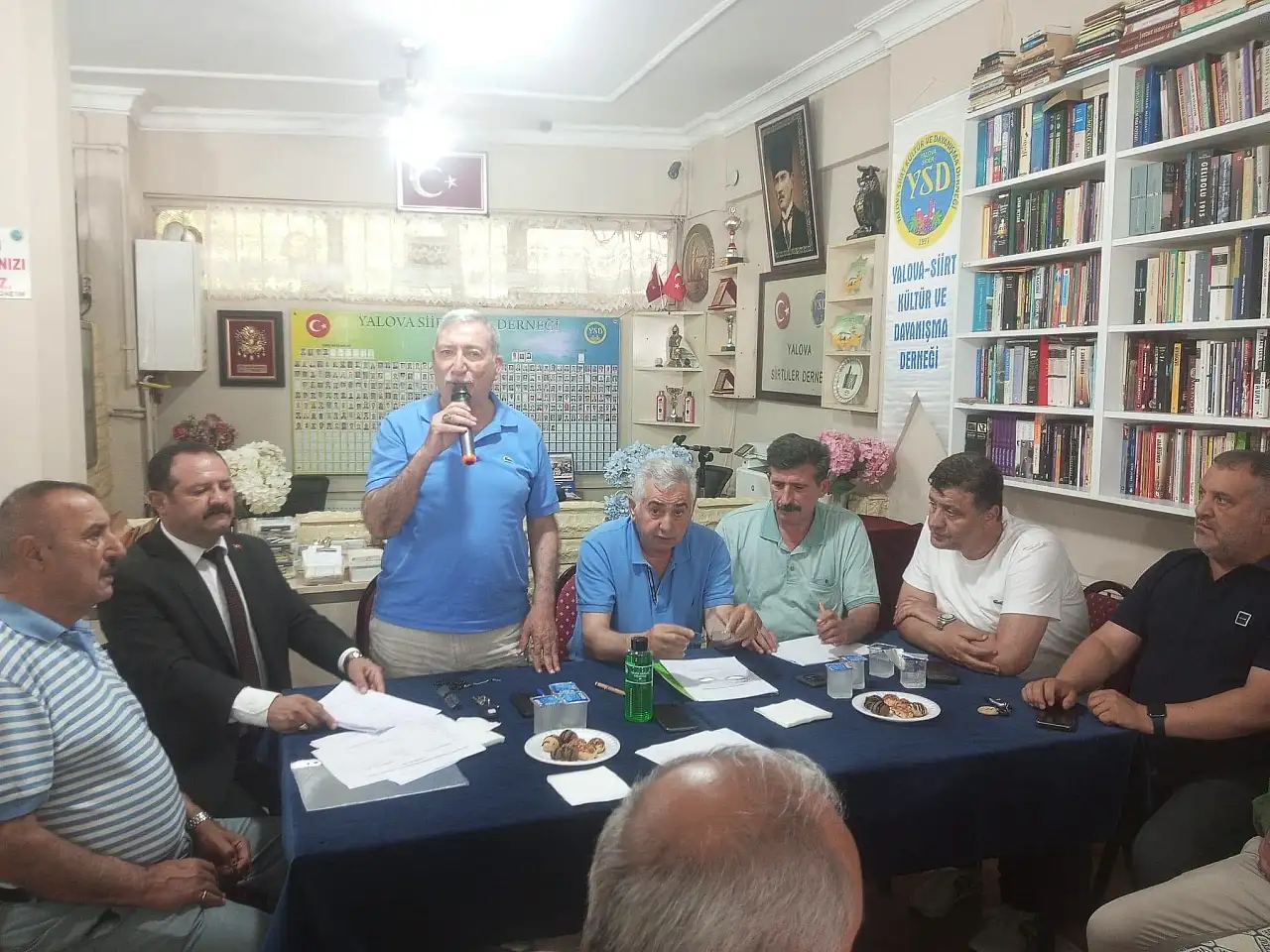 Yalova Siirtliler Derneği'nde Vedat Babaoğlu Güven Tazeledi
