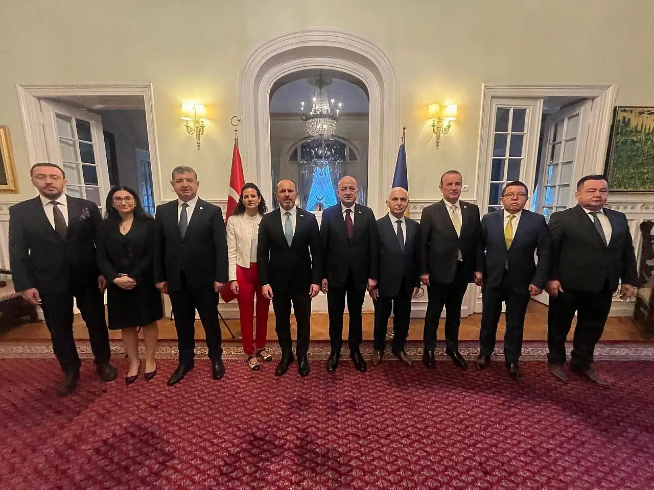 Siirt Mlletvekili Mervan Gül Romanya'da Temaslarda Bulundu