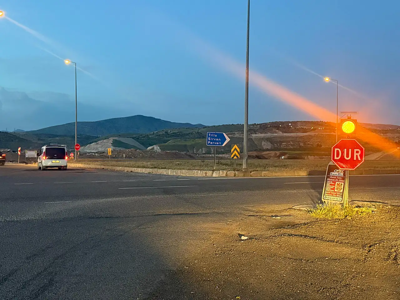 Siirt'te Sürekli Kaza Olan Yere Işık Talebine Karayollarından Ret: 'Teknik Olarak İmkansız'