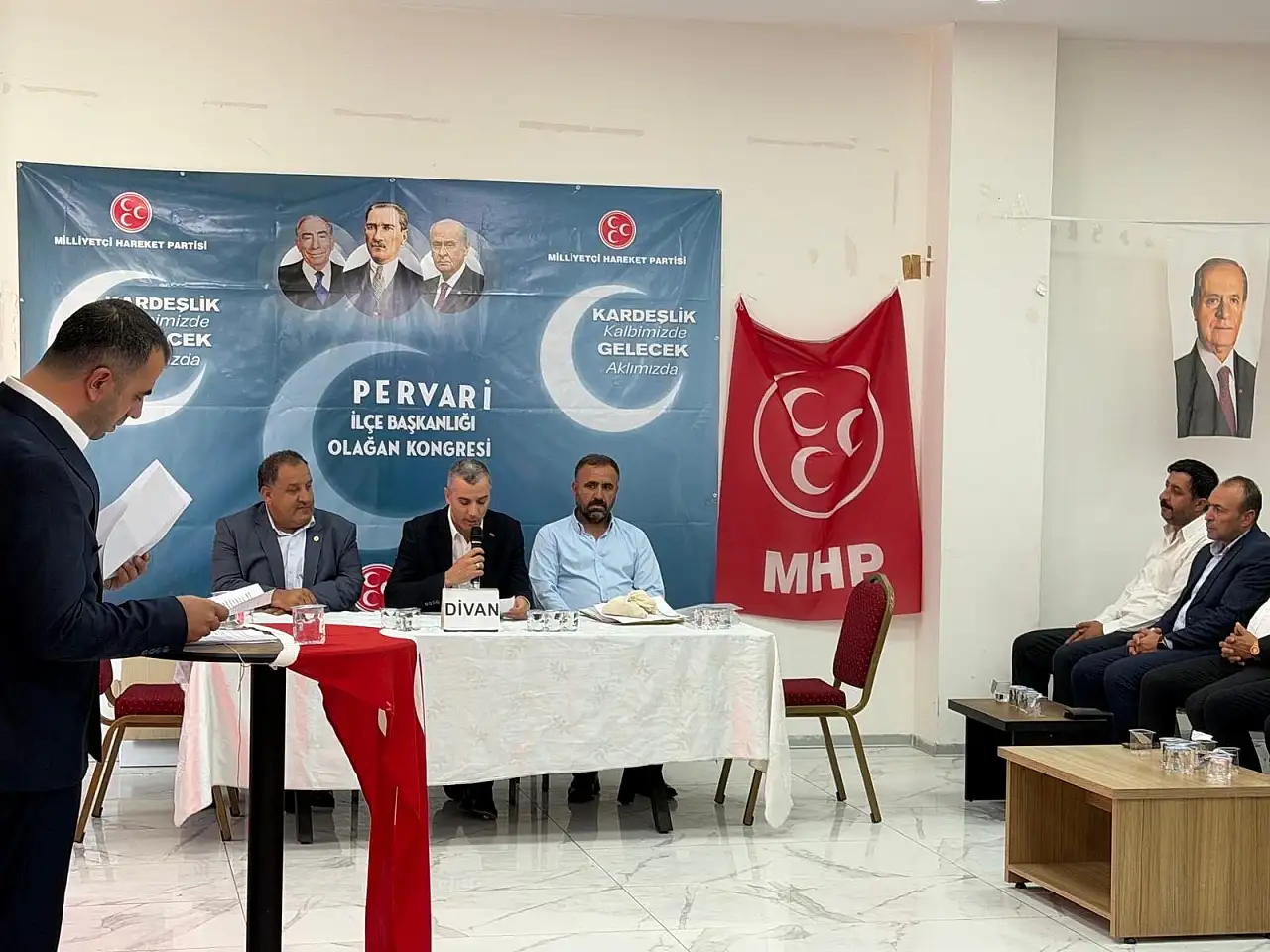 MHP Pervari 15. Olağan İlçe Kongresi Gerçekleştirildi
