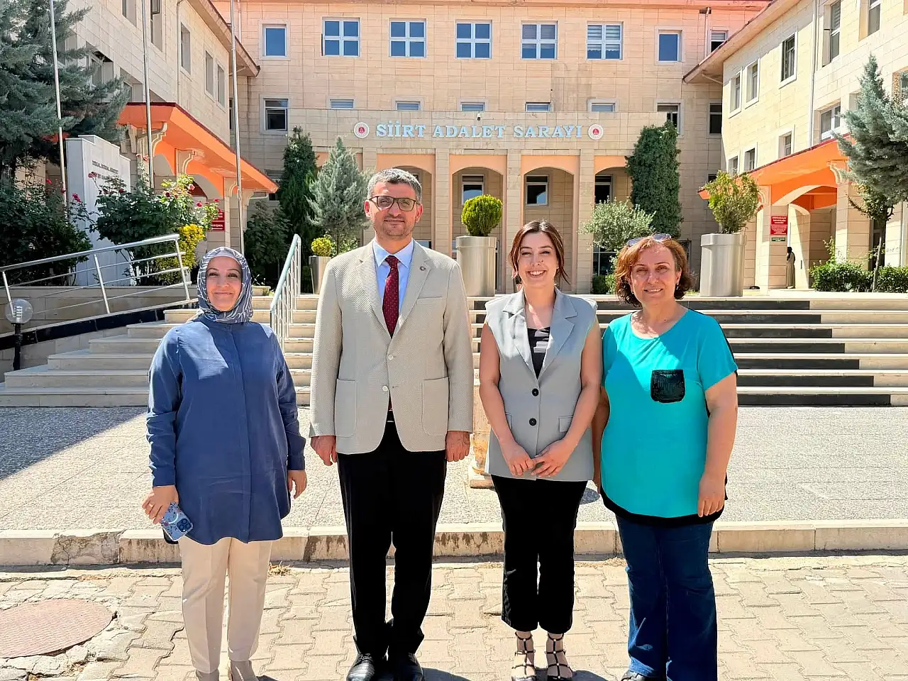 Siirt'te Bebek Dostu Uygulama Adliyeye Taşındı