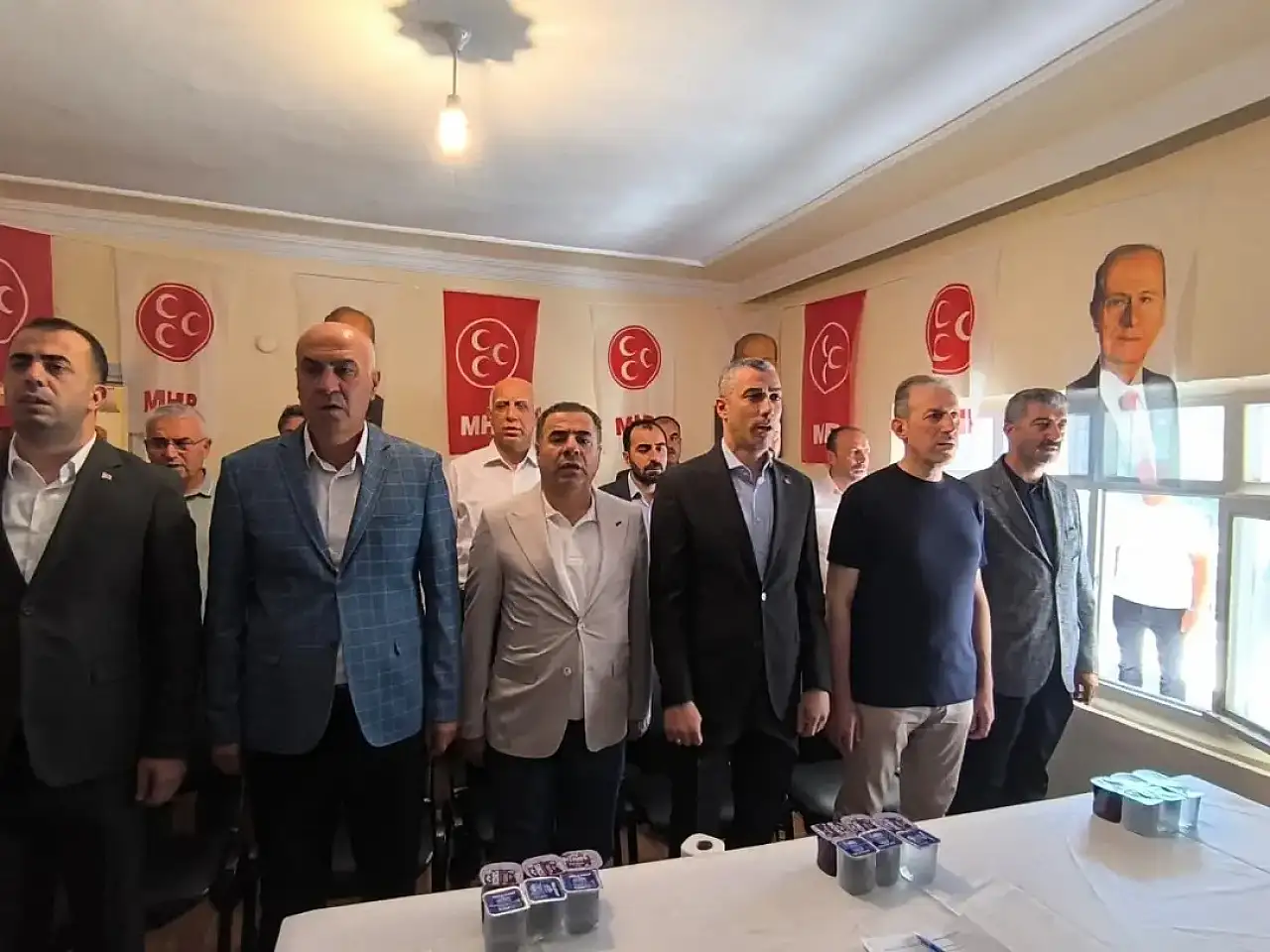 MHP Kurtalan İlçe Kongresi Yapıldı: Burhan Polat Güven Tazeledi
