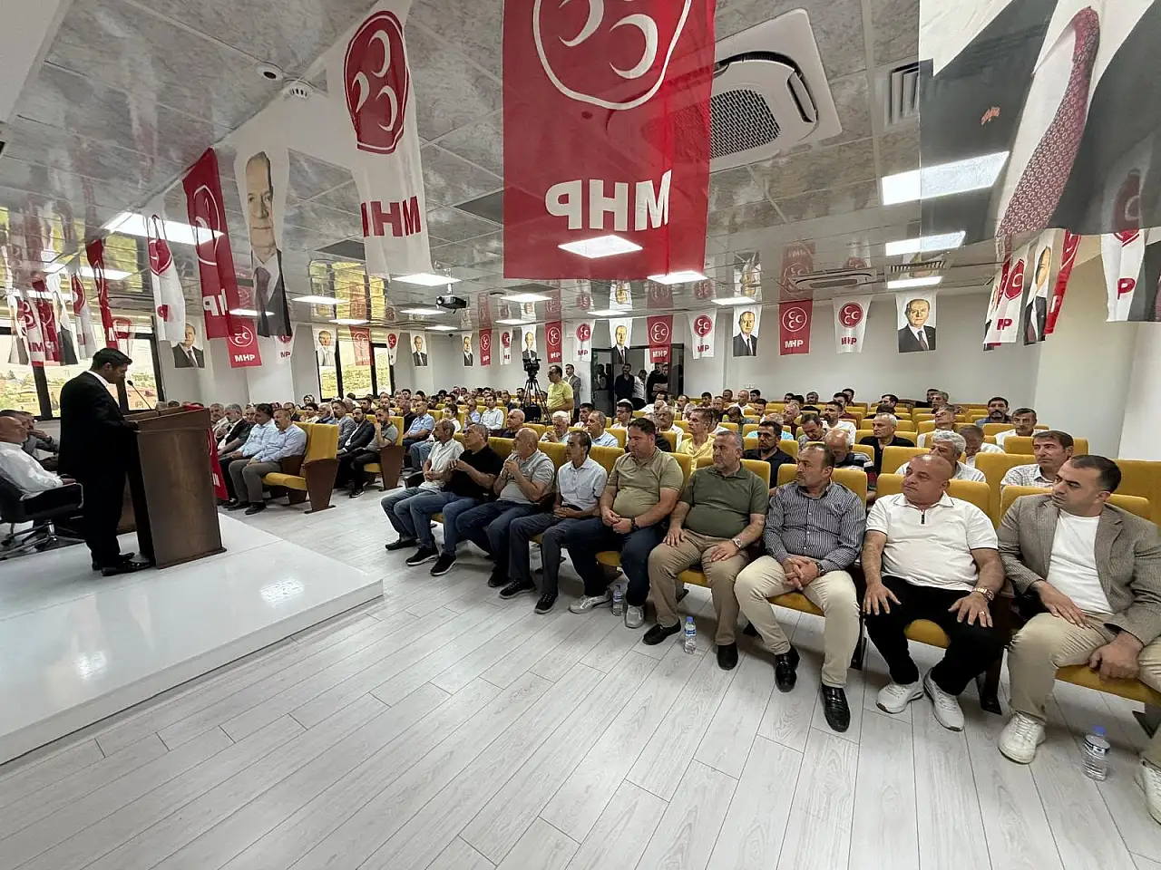 MHP Tillo İlçe Başkanlığına Murat Aras Seçildi
