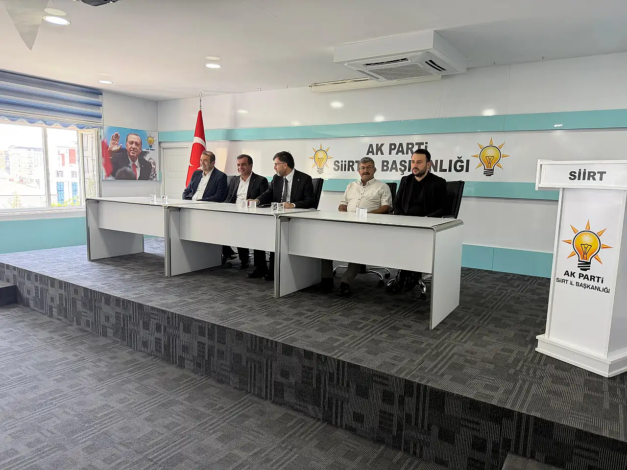Siirt İl Genel Meclisi Öncülüğünde AK Parti Siirt İl Başkanı Gider'e Hayırlı Olsun Ziyareti