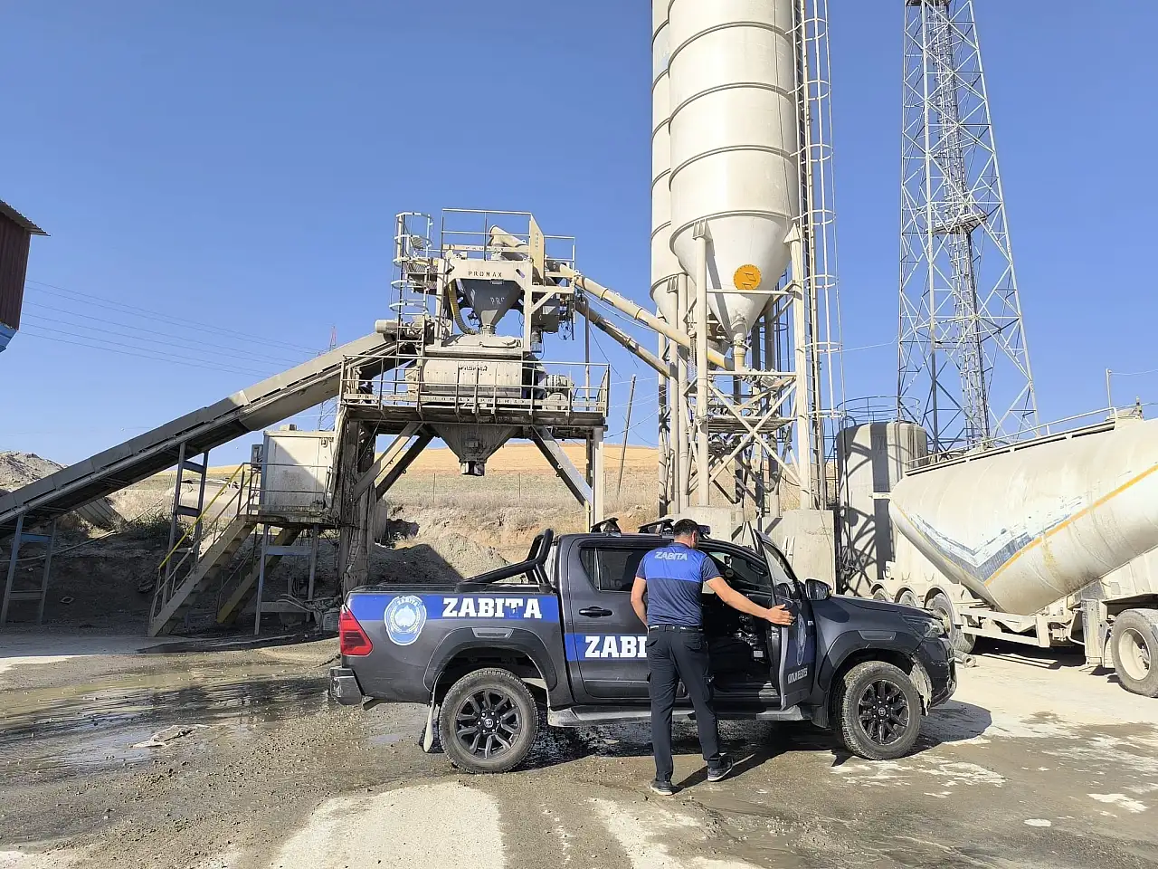 Siirt Kurtalan'da Beton Santralinin Faaliyetleri Durduruldu, İşletmeye Cezai İşlem Uygulandı