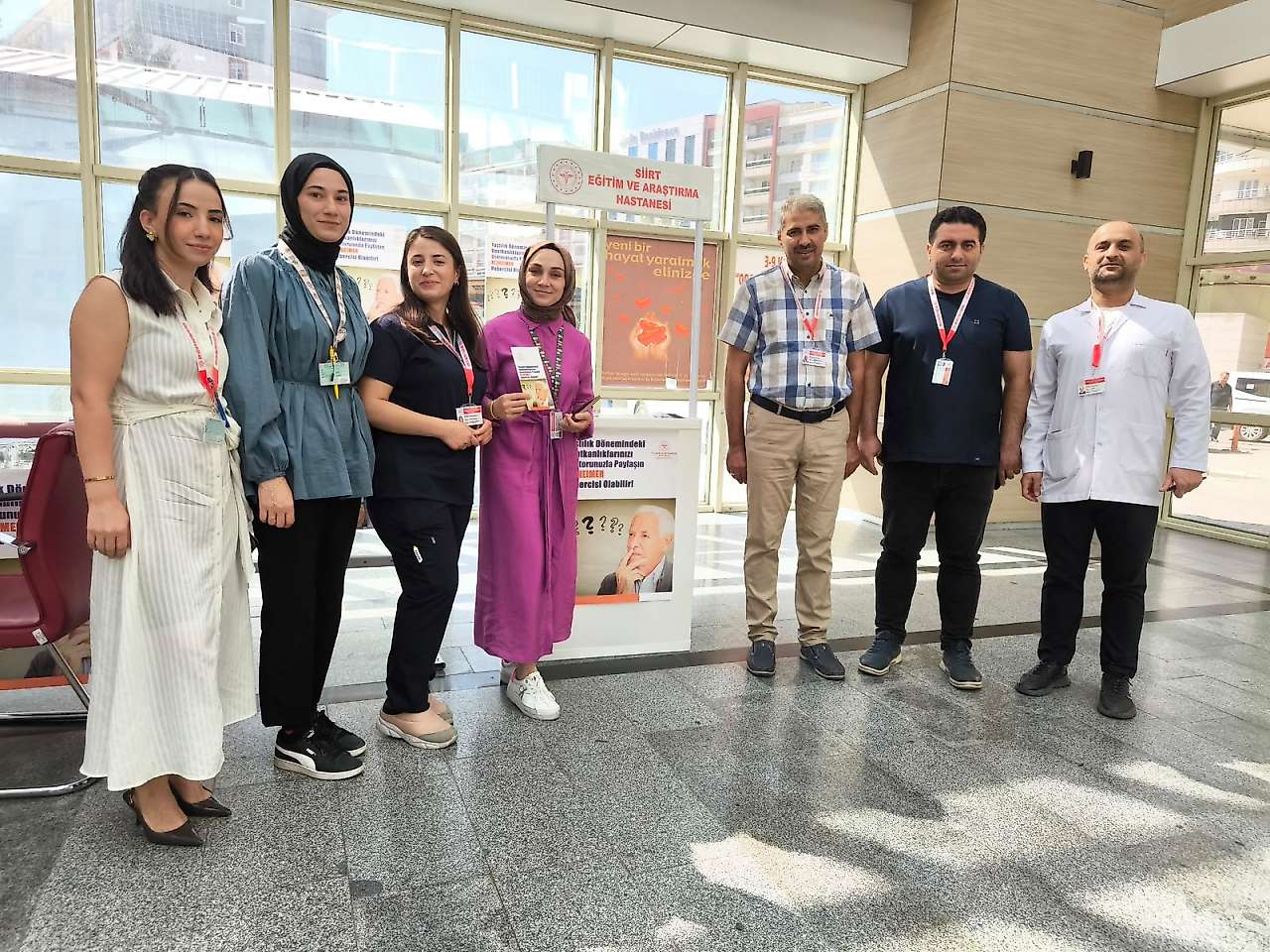 Aile Hekimliği Dr. Sümeyya Kılıççıoğlu, 50 yaş üstü ve unutkanlık şikayeti olan vatandaşlara zihinsel tarama yaptı