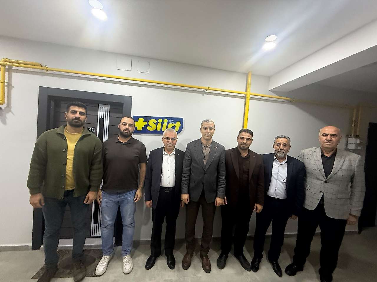 MHP Siirt İl Başkanı Cengizhan Tükenmez'den Artı Siirt'e Ziyaret