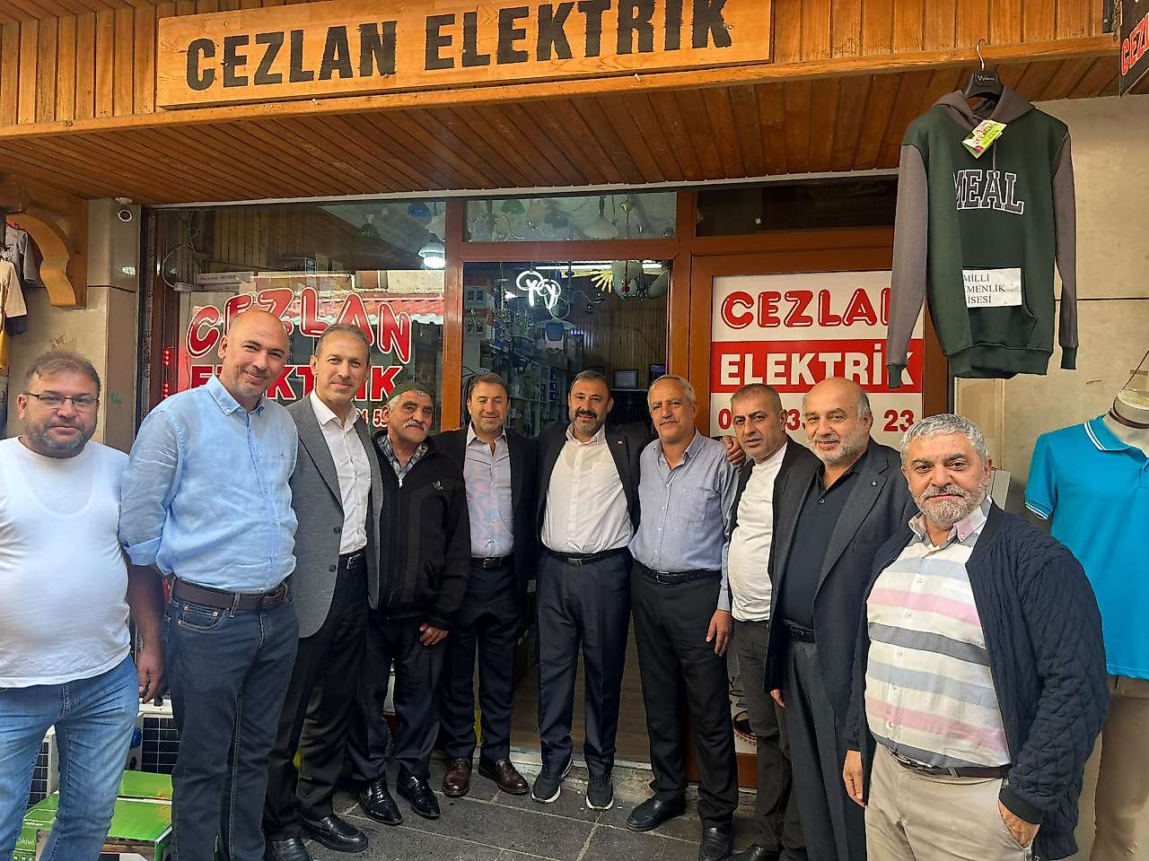 Güven Kuzu'dan seçim sonrası esnaf ve üyelere teşekkür ziyareti