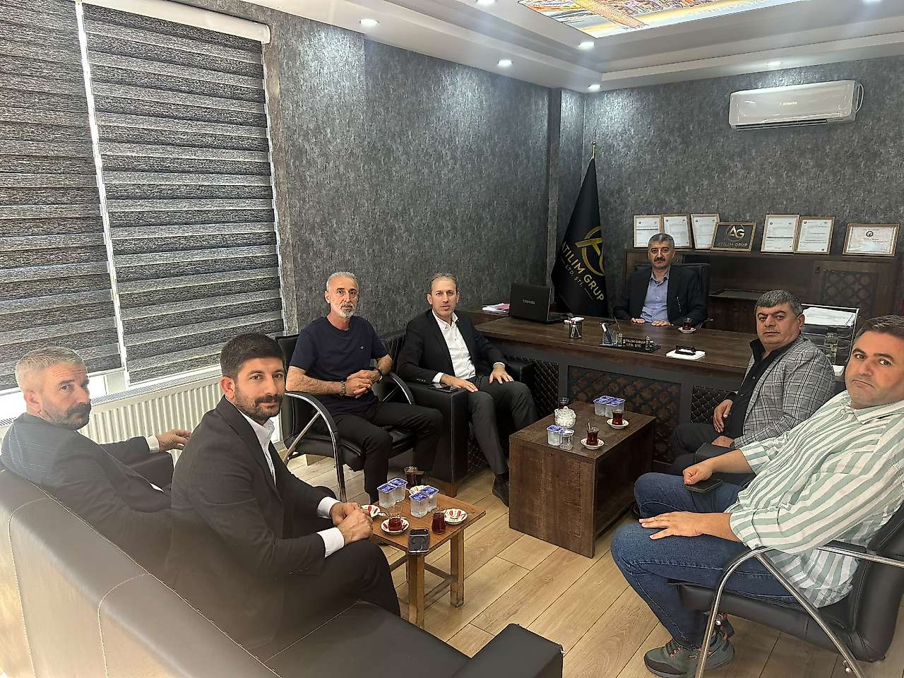 Siirt TSO Başkan Vekili Çalapkulu'dan Kurtalan'da Oda Üyelerine Teşekkür Ziyareti