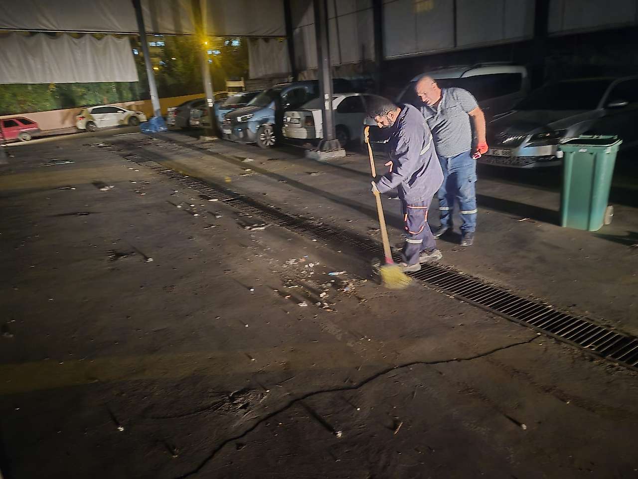 Artı Siirt gündeme taşıdı: Semt pazarında temizlik ve güvenlik çalışması başlatıldı