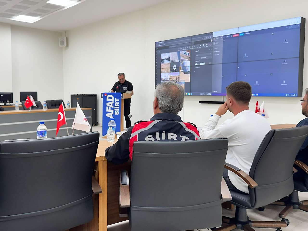 Siirt'te kuraklık ve aşırı sıcaklık senaryolu TAMP tatbikatı gerçekleştirildi