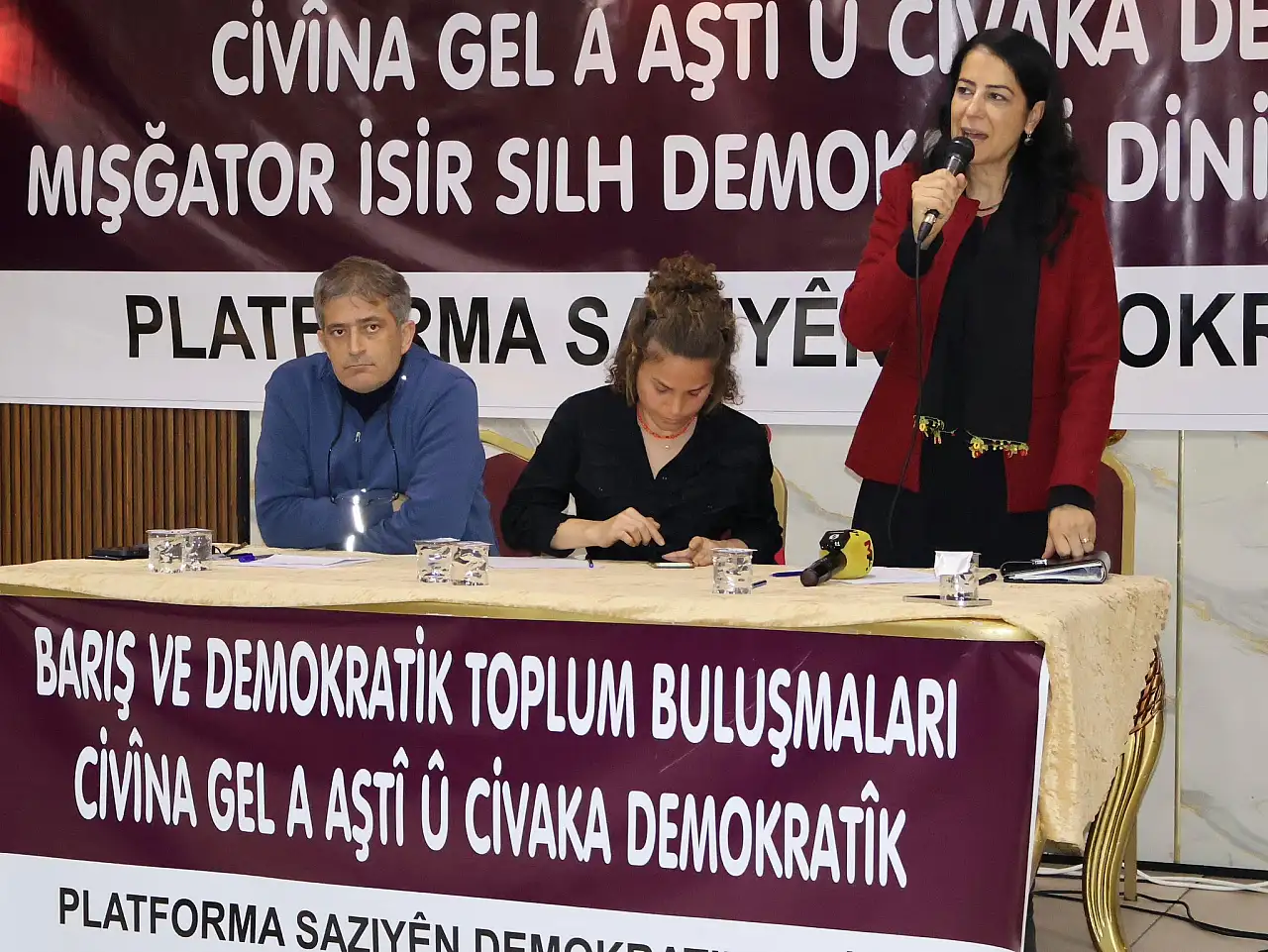 Siirt'te Sürecin Anlatıldığı Halk Buluşması Düzenlendi