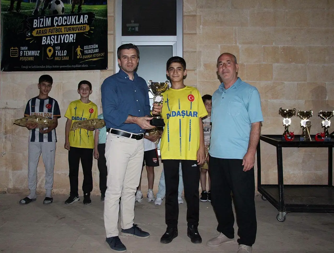 Tillo'da ''Bizim Çocuklar'' Futbol Turnuvası Sona Erdi: Şampiyon Altın Çocuklar
