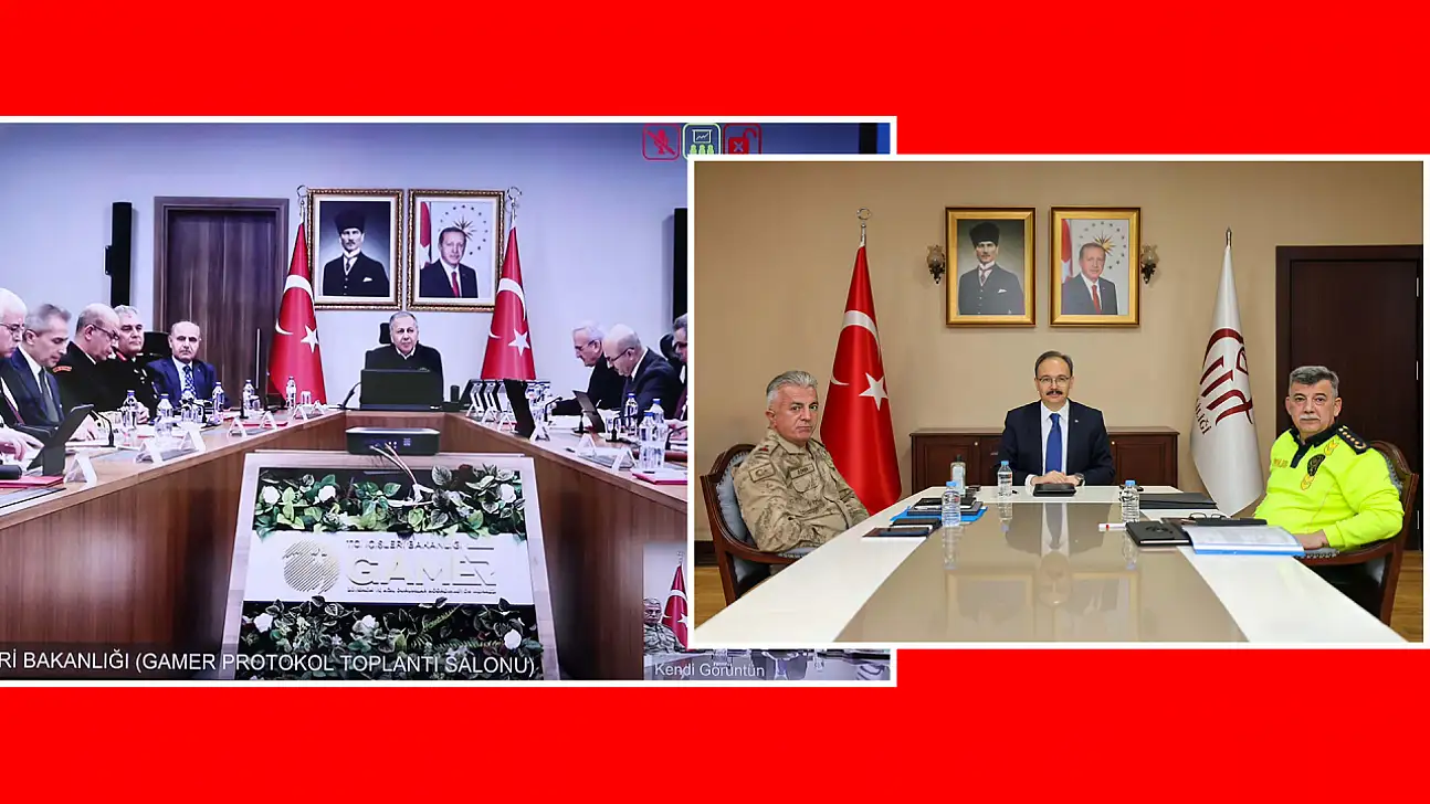 Bakan Yerlikaya Başkanlığında 81 İl Toplandı: Siirt'te Yeni Yıl Tedbirleri Masaya Yatırıldı