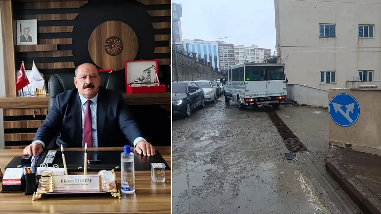 Baykan Belediye Başkanı Ekrem Erdem'in acı günü
